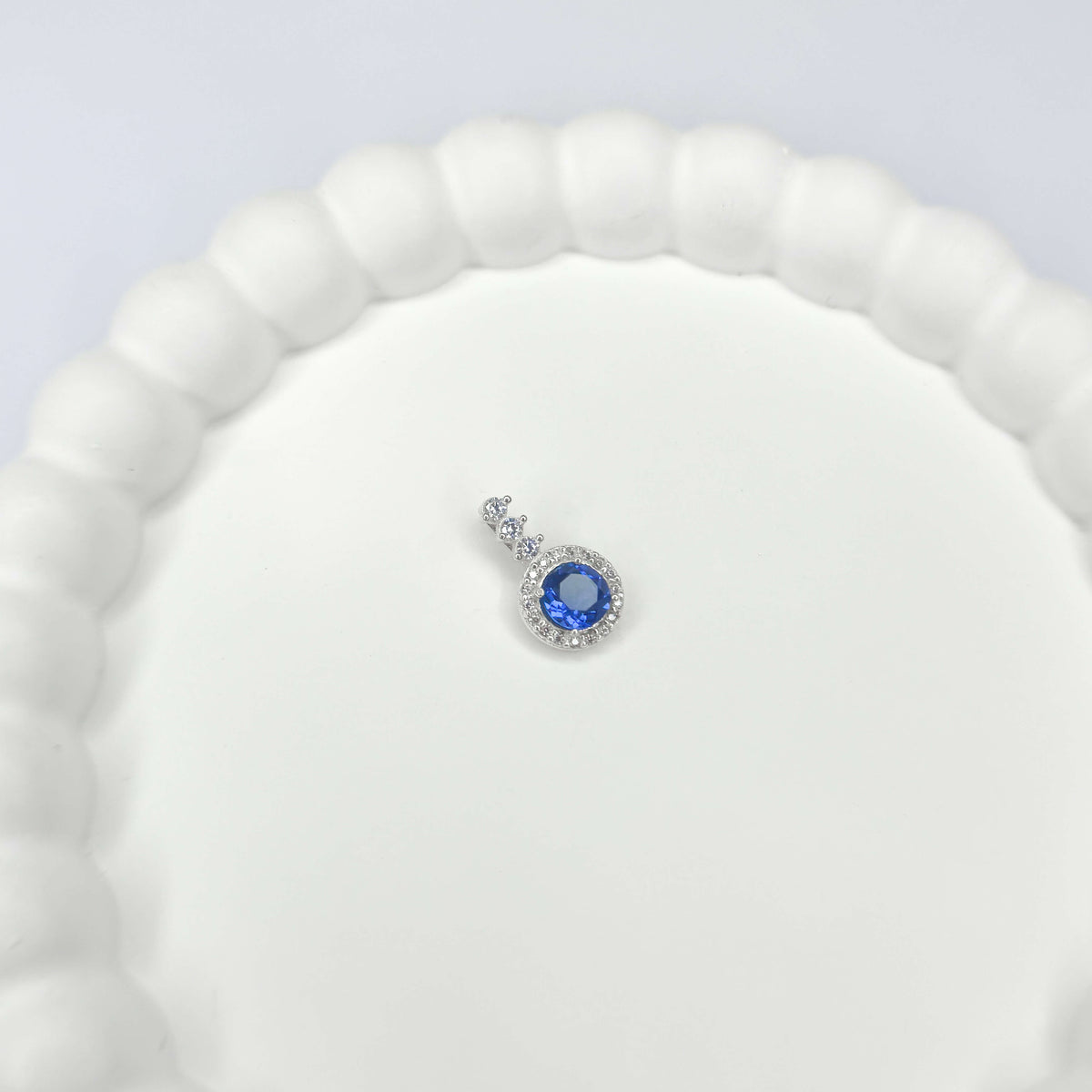 Pingente Chave Zircônia