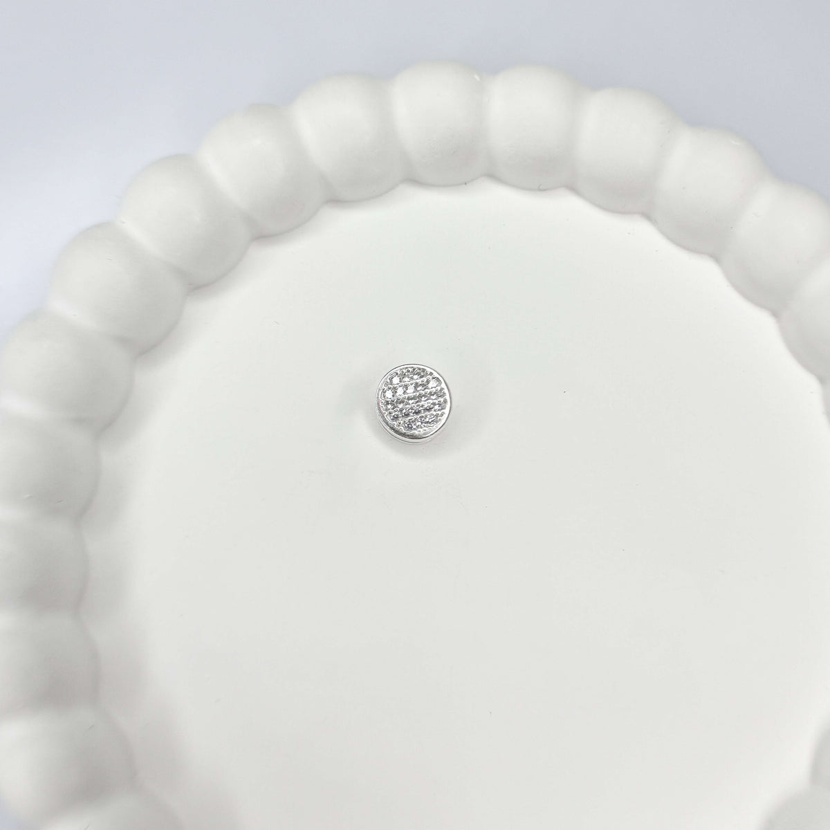 Pingente Círculo Cravejado Borda