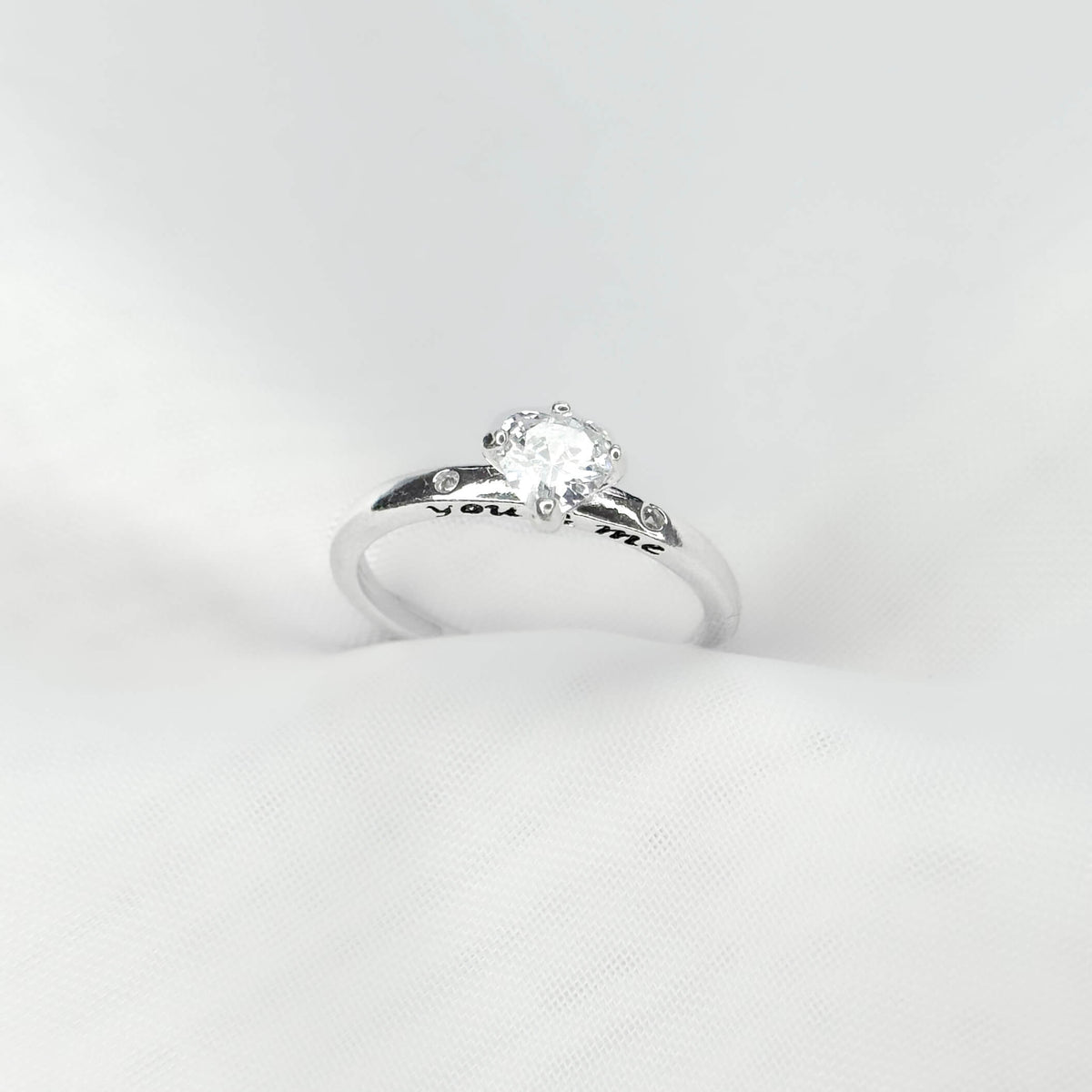 Anel You & Me Branco