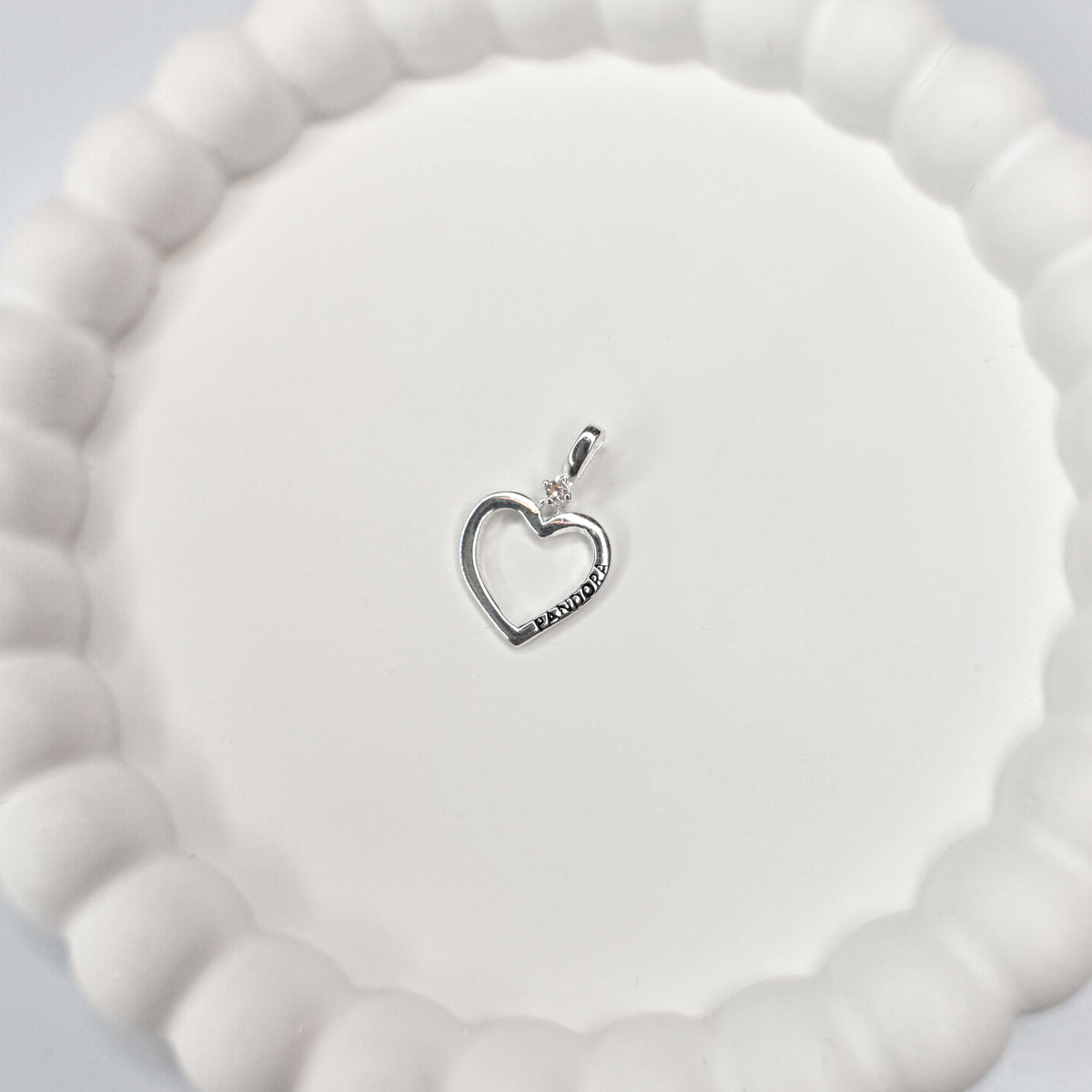 Pingente Inspiração Coração Vazado