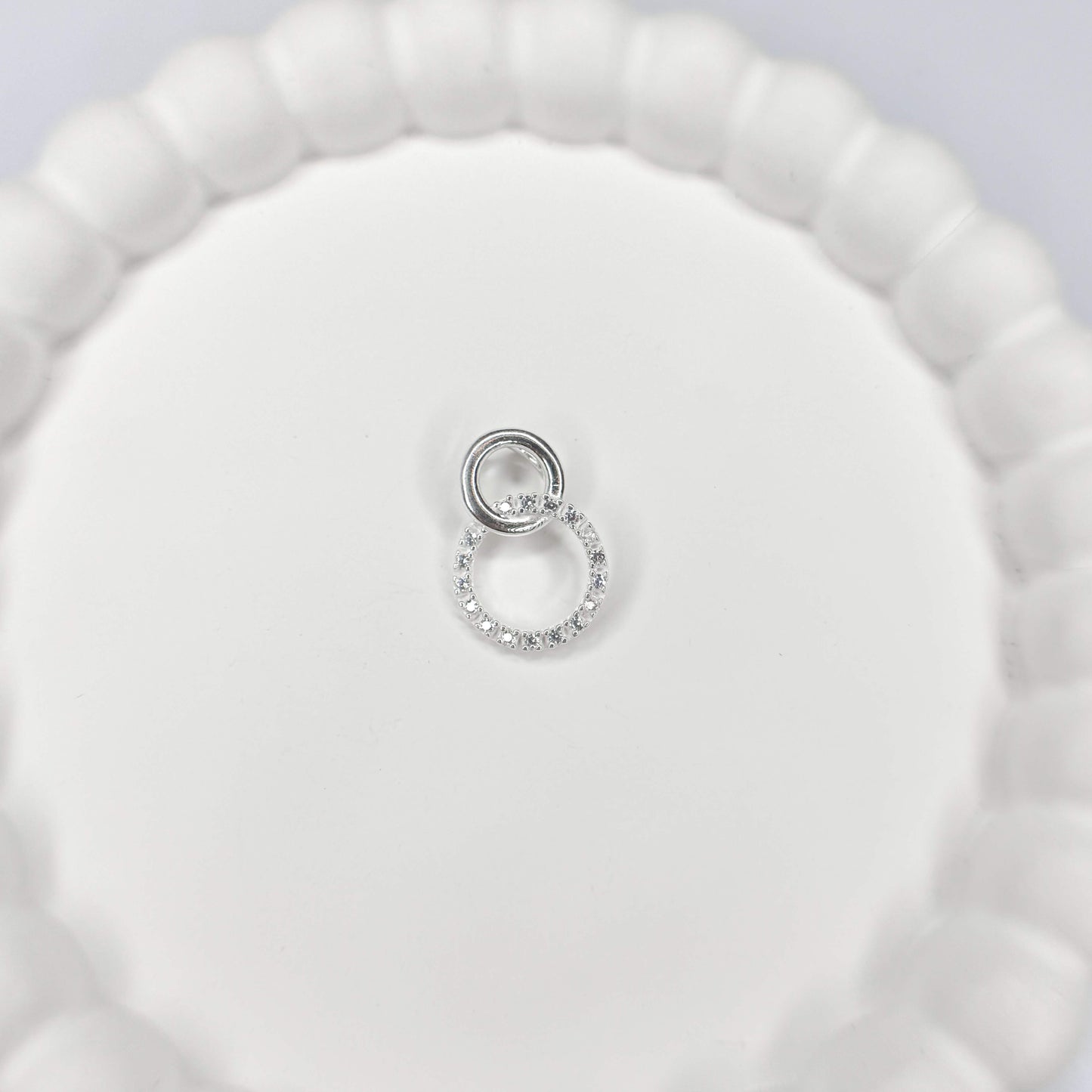 Pingente Círculo Cravejado