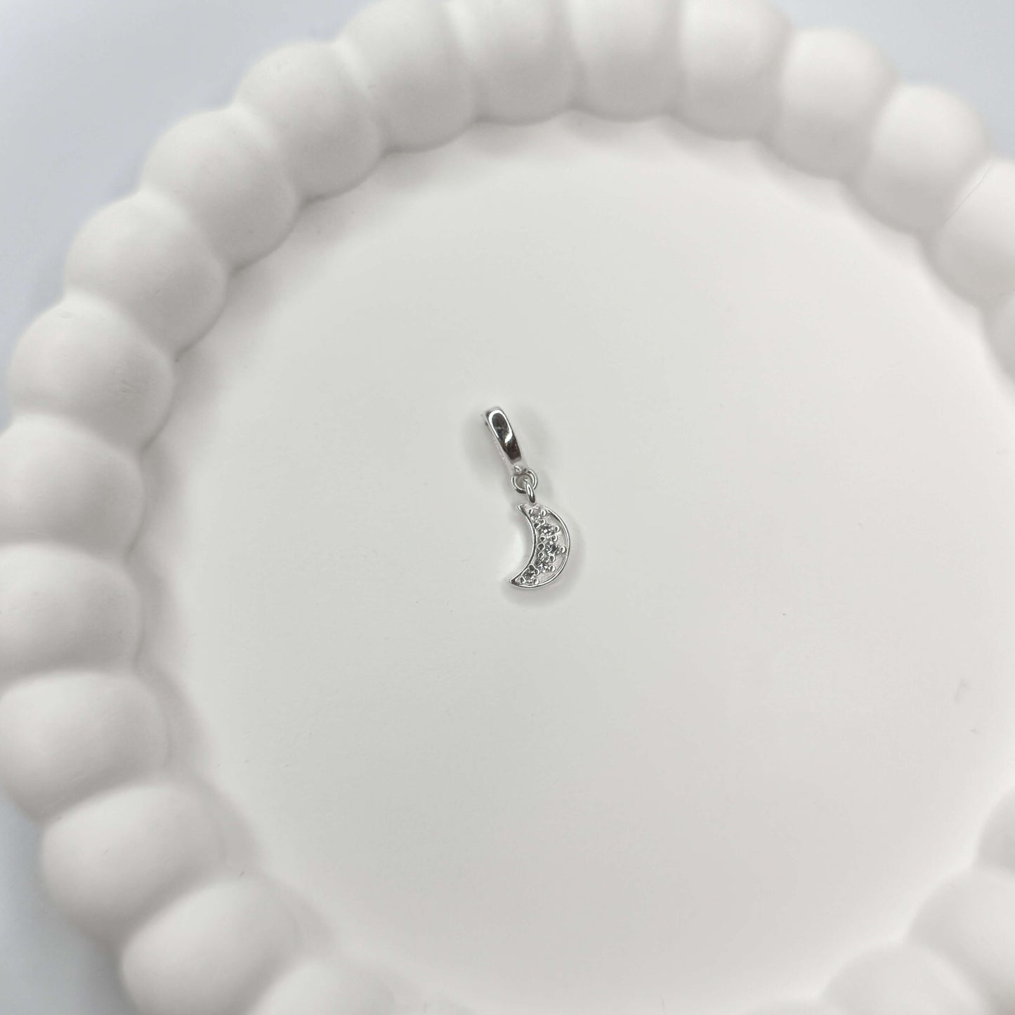 Pingente Lua Cravejado