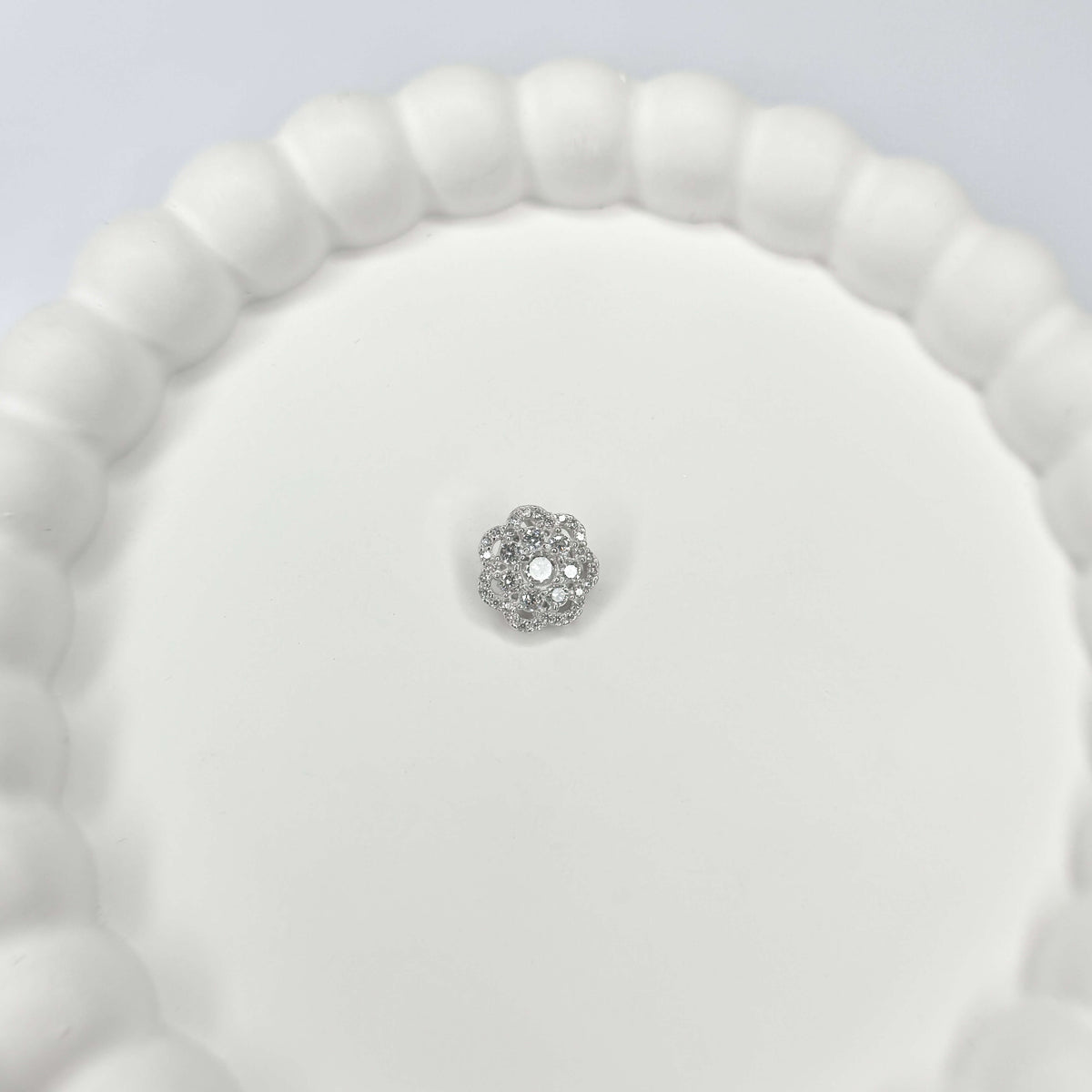 Pingente Flor Cravejada