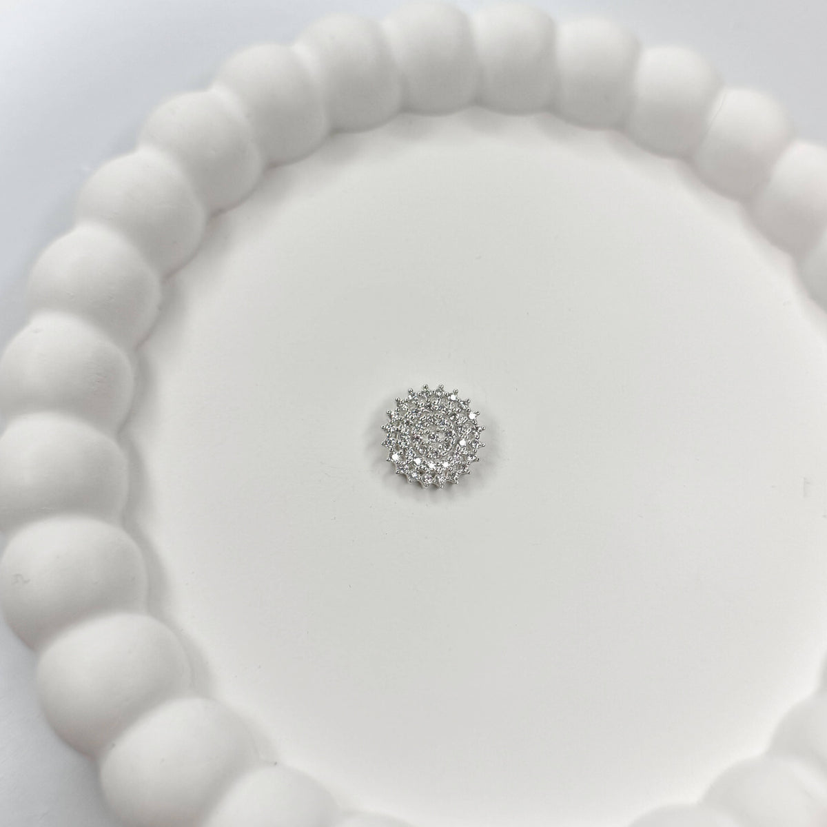 Pingente Floco Cravejado