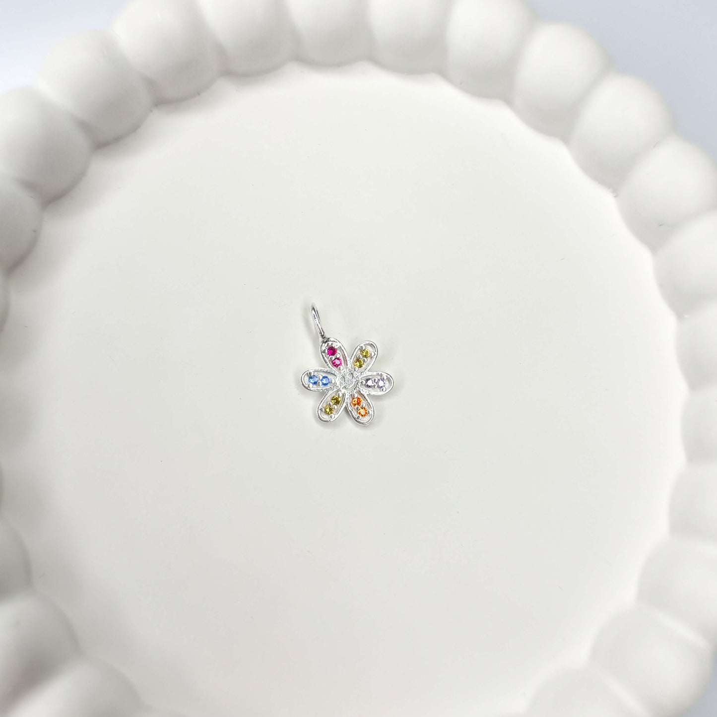 Pingente Flor com Rostinho