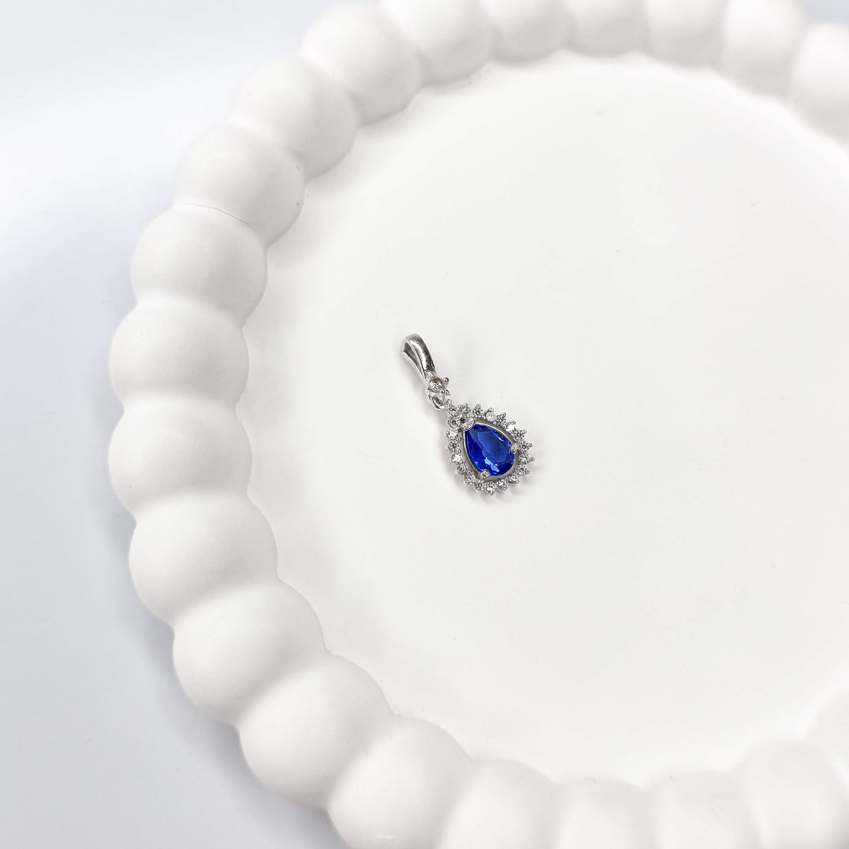 Pingente Gota Cravejado