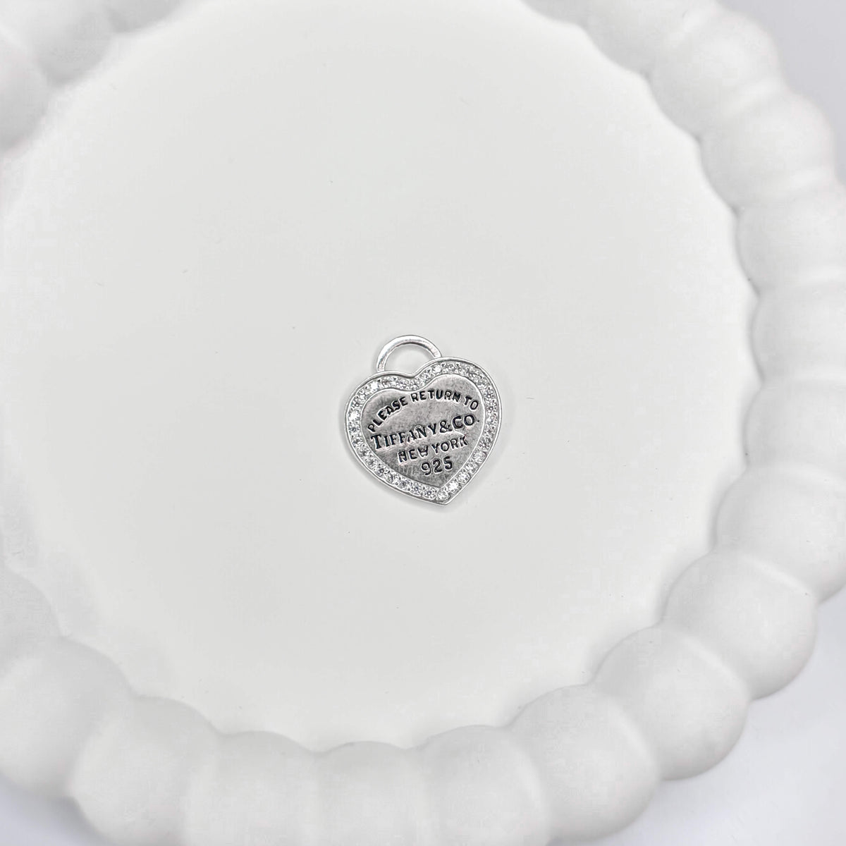 Pingente Inspiração Coração Cravejado T