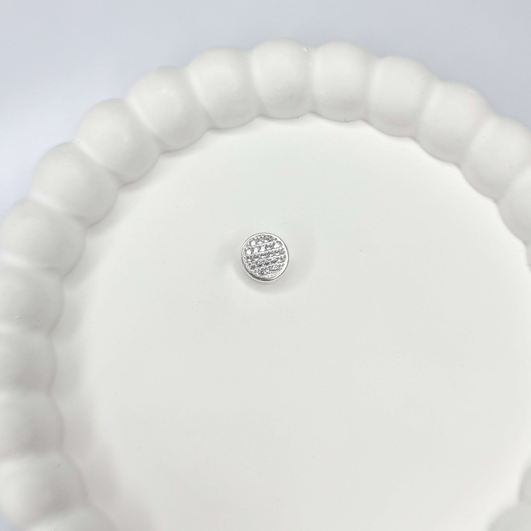 Pingente Círculo Cravejado Borda