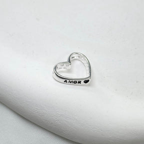 Pingente Coração Aberto