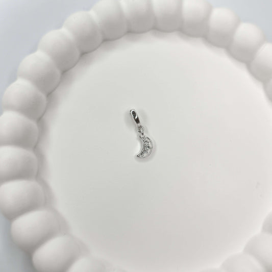 Pingente Lua Cravejado