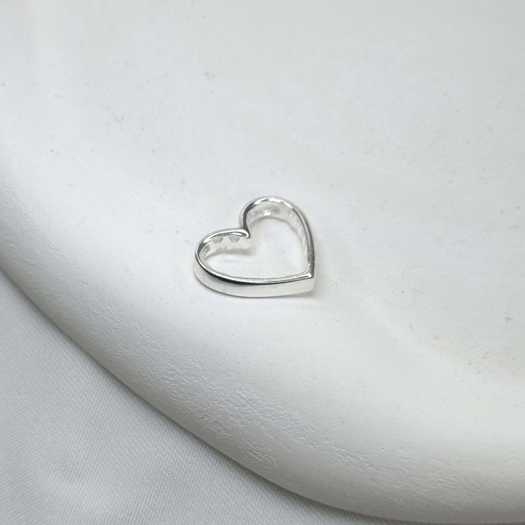 Pingente Coração Aberto