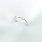 Anel Solitário Tradicional Fino