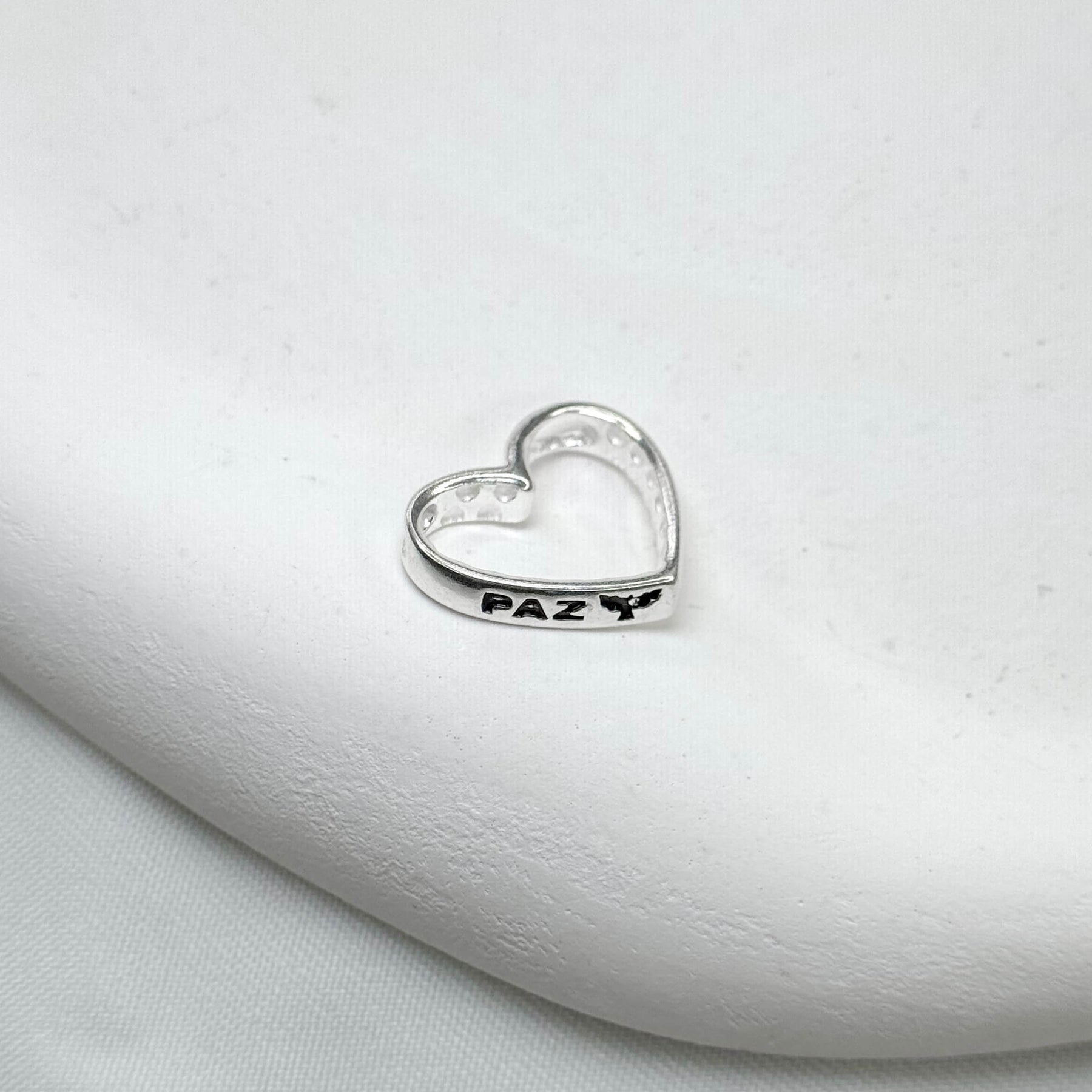 Pingente Coração Aberto