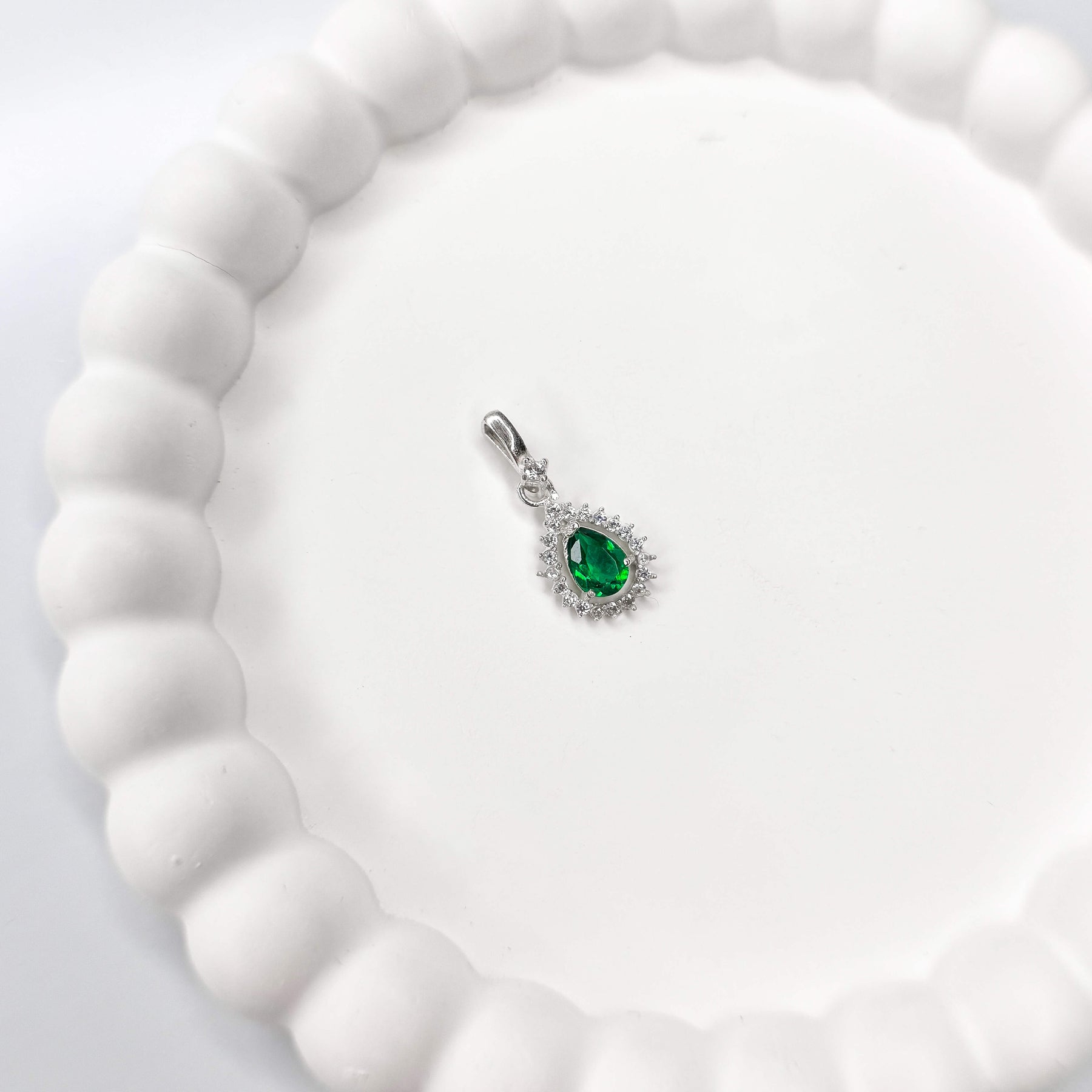 Pingente Gota Cravejado